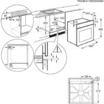 AEG 3000 Series BEX535A61B Air Fry Electric Single Built in Oven with Retractable Dials in Black - Image 7