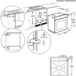 AEG 3000 Series BPX535A61B Air Fry Electric Single Built in Oven with Retractable Dials in Black - Image 9