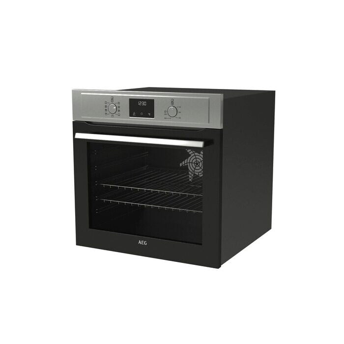 aeg-3000-sreies-bex33501em-surround-cook-electric-single-built-in-oven-with-retractable-dials-in-stainless-steel-1158901258 AEG 3000 Sreies BEX33501EM Surround Cook Electric Single Built in Oven with Retractable Dials in Stainless Steel - Image 5
