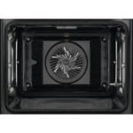 AEG 5000 Series GA5PB501AB Surround Cook with Steam Bake Electric Single Built In Oven with Retractable Dials Black - Image 2