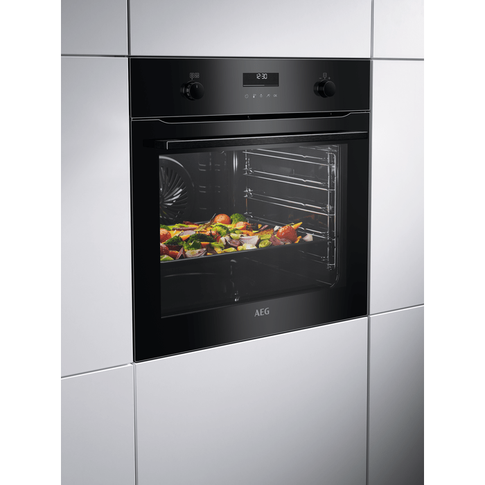 aeg-6000-bpk556260b-steambake-pyrolytic-built-in-electric-single-oven-black-1082384911 AEG 6000 BPK556260B SteamBake Pyrolytic Built-In Electric Single Oven Black - Image 7
