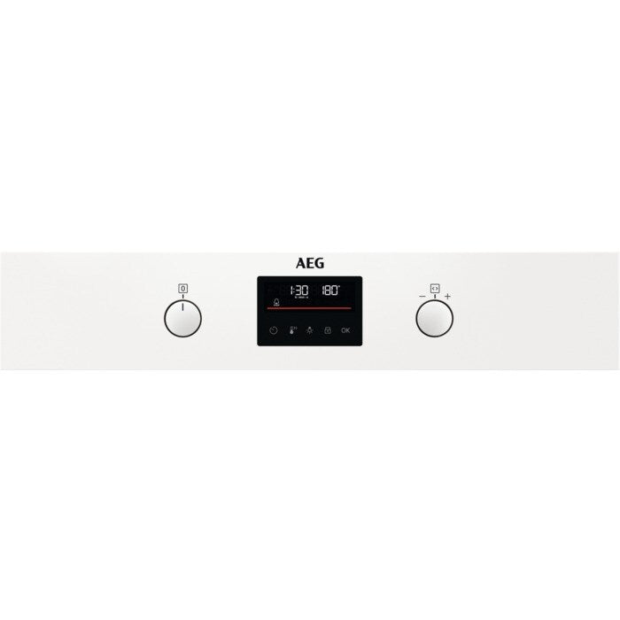 aeg-6000-series-beb335061w-surround-cook-electric-single-built-in-oven-with-retractable-dials-in-white-1158901231 AEG 6000 Series BEB335061W Surround Cook Electric Single Built in Oven with Retractable Dials in White - Image 3