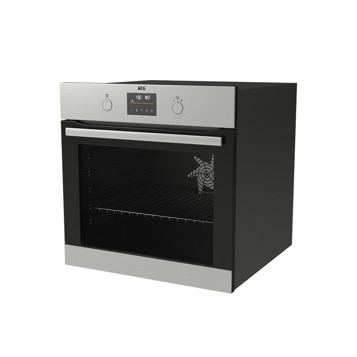 aeg-6000-series-beb335061w-surround-cook-electric-single-built-in-oven-with-retractable-dials-in-white-1158901238 AEG 6000 Series BEB335061W Surround Cook Electric Single Built in Oven with Retractable Dials in White - Image 6