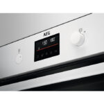 AEG 6000 Series BEB335061W Surround Cook Electric Single Built in Oven with Retractable Dials in White - Image 2