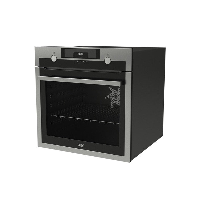 aeg-6000-series-bpe556060m-steam-bake-electric-single-built-in-oven-with-retractable-dials-in-steinless-steel-1158875481 AEG 6000 Series BPE556060M Steam Bake Electric Single Built in Oven with Retractable Dials in Steinless Steel - Image 6