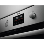 AEG 6000 Series BPS355061M Steam Bake Electric Single Built in Oven with Retractable Dials in Stainless Steel - Image 2