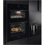 AEG 6000 Series DCE531160B Surround Cook Electric Built In Double Oven in Black - Image 3