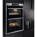 AEG 6000 Series DCS531160M Surround Cook Electric Built in Double Oven in Stainless Steel - Image 4