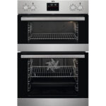 AEG 6000 Serires DCB535060M Surround Cook Electric Built in Double Oven Stainless Steel