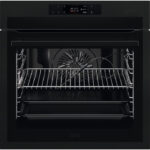 AEG 7000 Series BSE778380T Steam Crisp Electric Single Built In Oven with Touch Controls Black
