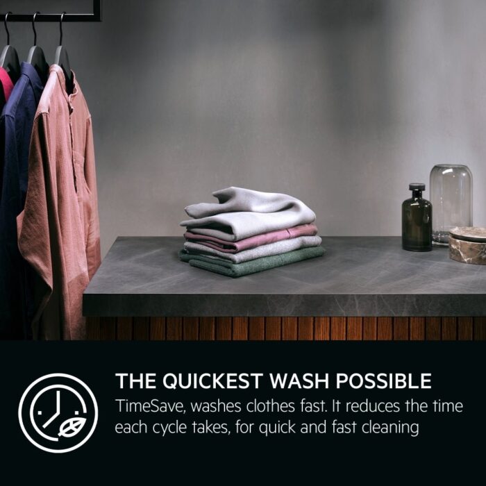 AEG 7000 Series ProSteam LF7C8636BI Integrated 8kg 1600 Spin Washing Machine - Image 7