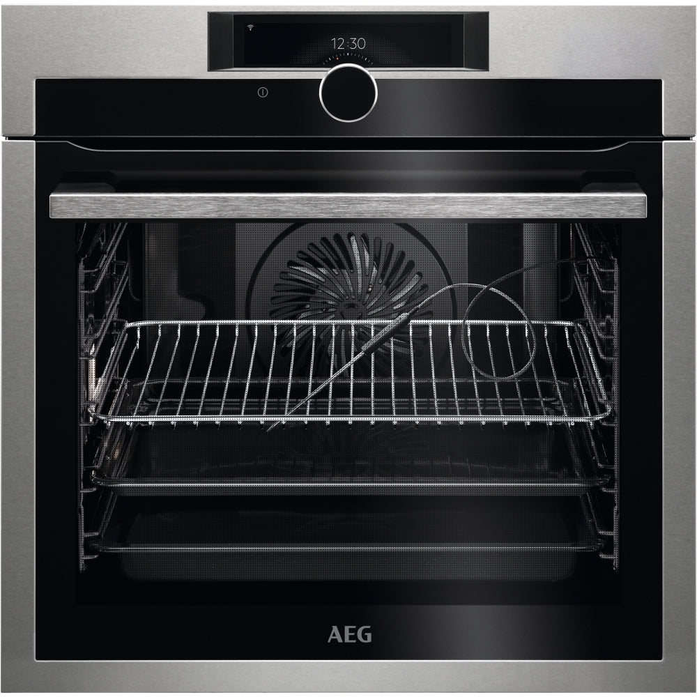 aeg-bpe948730m-built-in-single-electric-oven-stainless-steel-1082384996 AEG BPE948730M Built-In Single Electric Oven Stainless Steel - Image 1