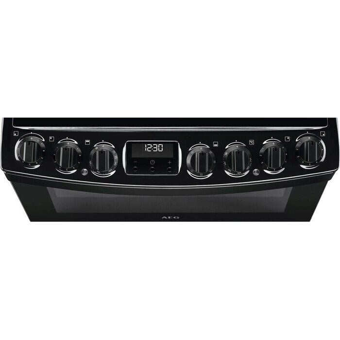 aeg-ccb6741acb-steam-bake-60cm-freestanding-electric-cooker-with-ceramic-hob-in-black-1161191072 AEG CCB6741ACB Steam Bake 60cm Freestanding Electric Cooker with Ceramic Hob in Black - Image 3