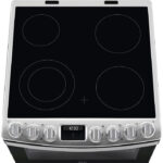 AEG CCB6741ACM 6000 Series Steam Bake 60cm Freestanding Electric Cooker with Ceramic Hob in Stainless Steel - Image 2