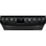 AEG CCB6741MCB 6000 Series Steam Bake 60cm Freestanding Electric Cooker with Ceramic Hob in Black - Image 3