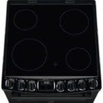 AEG CCX6740ACB 6000 Sreries Steam Bake 60cm Freestanding Electric Cooker with Ceramic Hob in Black - Image 2