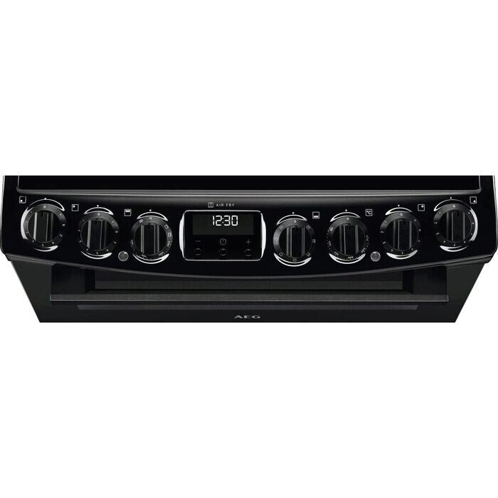 aeg-ccx6740acb-6000-sreries-steam-bake-60cm-freestanding-electric-cooker-with-ceramic-hob-in-black-1161181376 AEG CCX6740ACB 6000 Sreries Steam Bake 60cm Freestanding Electric Cooker with Ceramic Hob in Black - Image 3