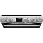 AEG CCX6740ACM 6000 Series Steam Bake 60cm Freestanding Electric Cooker with Ceramic Hob in Stainless Steel - Image 3