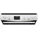 AEG CCX6740ACW 6000 Series Steam Bake 60cm Freestanding Electric Cooker with Ceramic Hob in White - Image 3