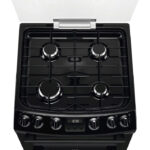 AEG CGX6130ACB 60cm Freestanding Gas Cooker with Double Oven in Black - Image 3