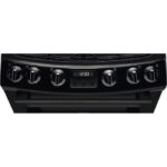 AEG CGX6130ACB 60cm Freestanding Gas Cooker with Double Oven in Black - Image 2