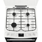 AEG CGX6130ACW 60cm Freestanding Gas Cooker with Double Oven in White - Image 3