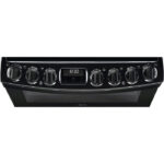 AEG CIB6743ACB 6000 Series Steam Bake 60cm Freestanding Electric Cooker with Induction Hob in Black - Image 3