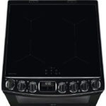 AEG CIB6743ACB 6000 Series Steam Bake 60cm Freestanding Electric Cooker with Induction Hob in Black - Image 2