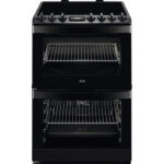 AEG CIB6743MCB 6000 Series Steam Bake 60cm Freestanding Electric Cooker with Induction Hob in Matt Black