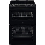 AEG CIX6500ABB 5000 Series Surround Cook 60cm Freestanding Electric Cooker with Induction Hob in Black