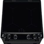 AEG CIX6500ABB 5000 Series Surround Cook 60cm Freestanding Electric Cooker with Induction Hob in Black - Image 2
