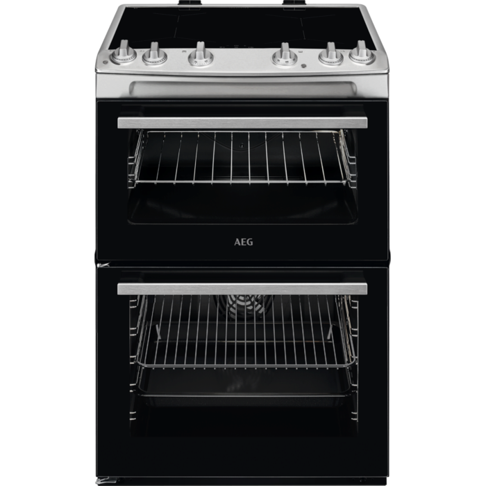 aeg-cix6500abm-5000-series-surround-cook-60cm-freestanding-electric-cooker-with-induction-hob-1159809743 AEG CIX6500ABM 5000 Series Surround Cook 60cm Freestanding Electric Cooker with Induction Hob - Image 1