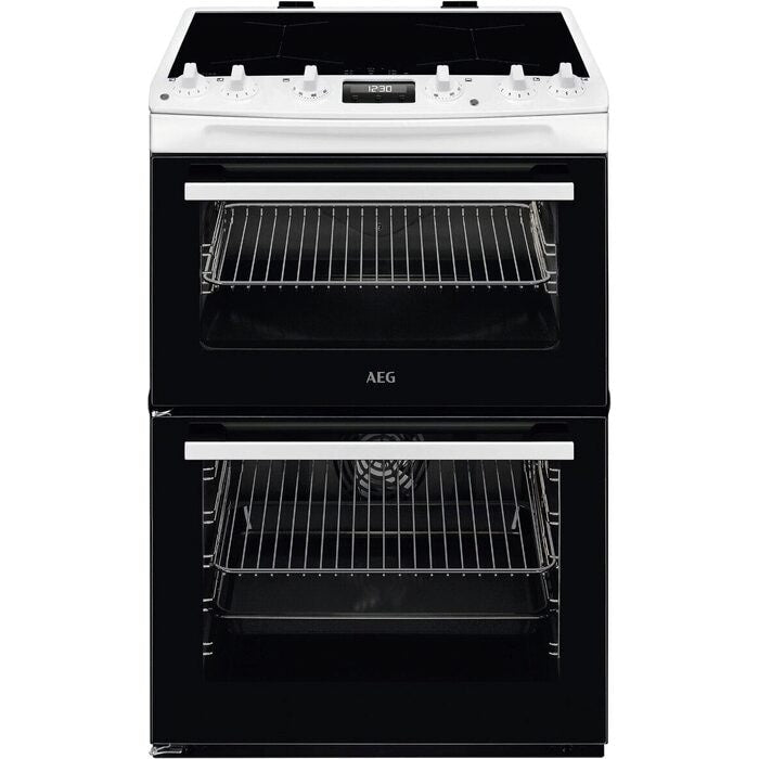 aeg-cix6540acw-5000-series-surround-cook-60cm-freestanding-electric-cooker-with-induction-hob-1159531150 AEG CIX6540ACW 5000 Series Surround Cook 60cm Freestanding Electric Cooker with Induction Hob - Image 1