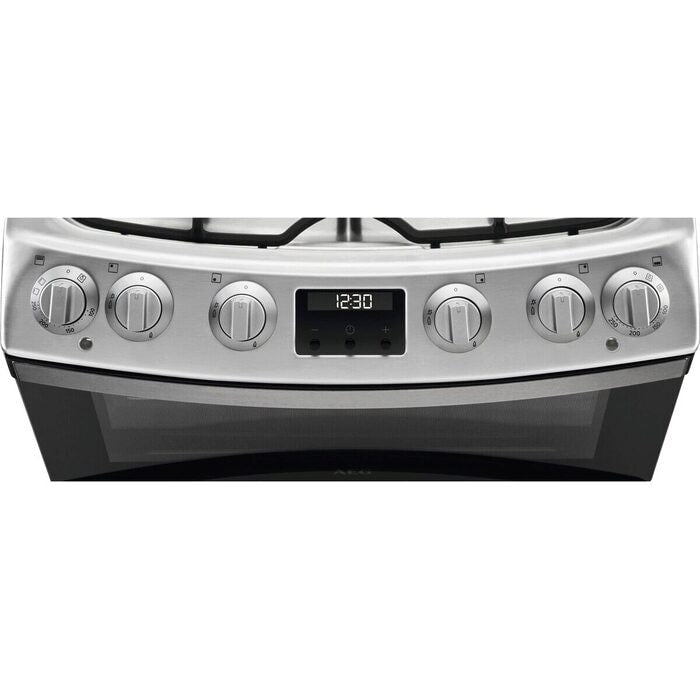 aeg-ckb6541acm-60cm-5000-series-surround-cook-dual-fuel-freestanding-cooker-with-double-oven-in-stainless-steel-1159462182 AEG CKB6541ACM 60cm 5000 Series Surround Cook Dual Fuel Freestanding Cooker With Double Oven in Stainless Steel - Image 3