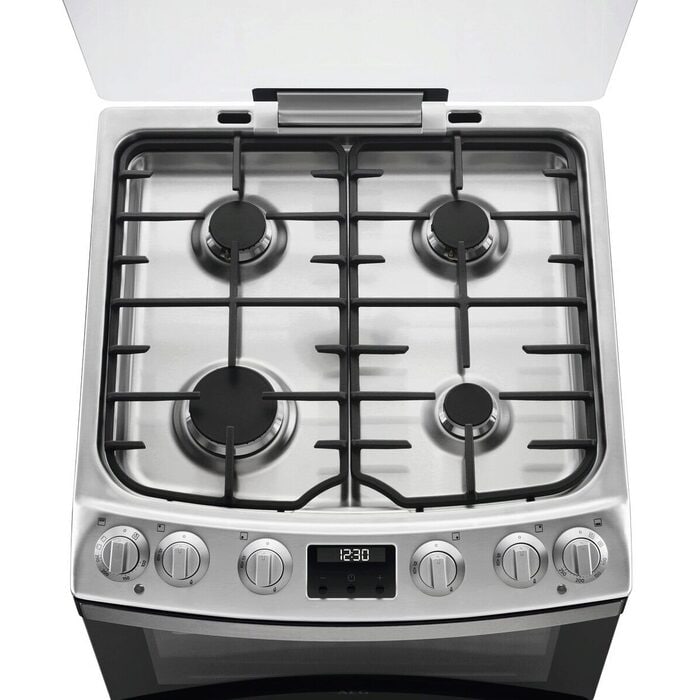 aeg-ckb6541acm-60cm-5000-series-surround-cook-dual-fuel-freestanding-cooker-with-double-oven-in-stainless-steel-1159462183 AEG CKB6541ACM 60cm 5000 Series Surround Cook Dual Fuel Freestanding Cooker With Double Oven in Stainless Steel - Image 2