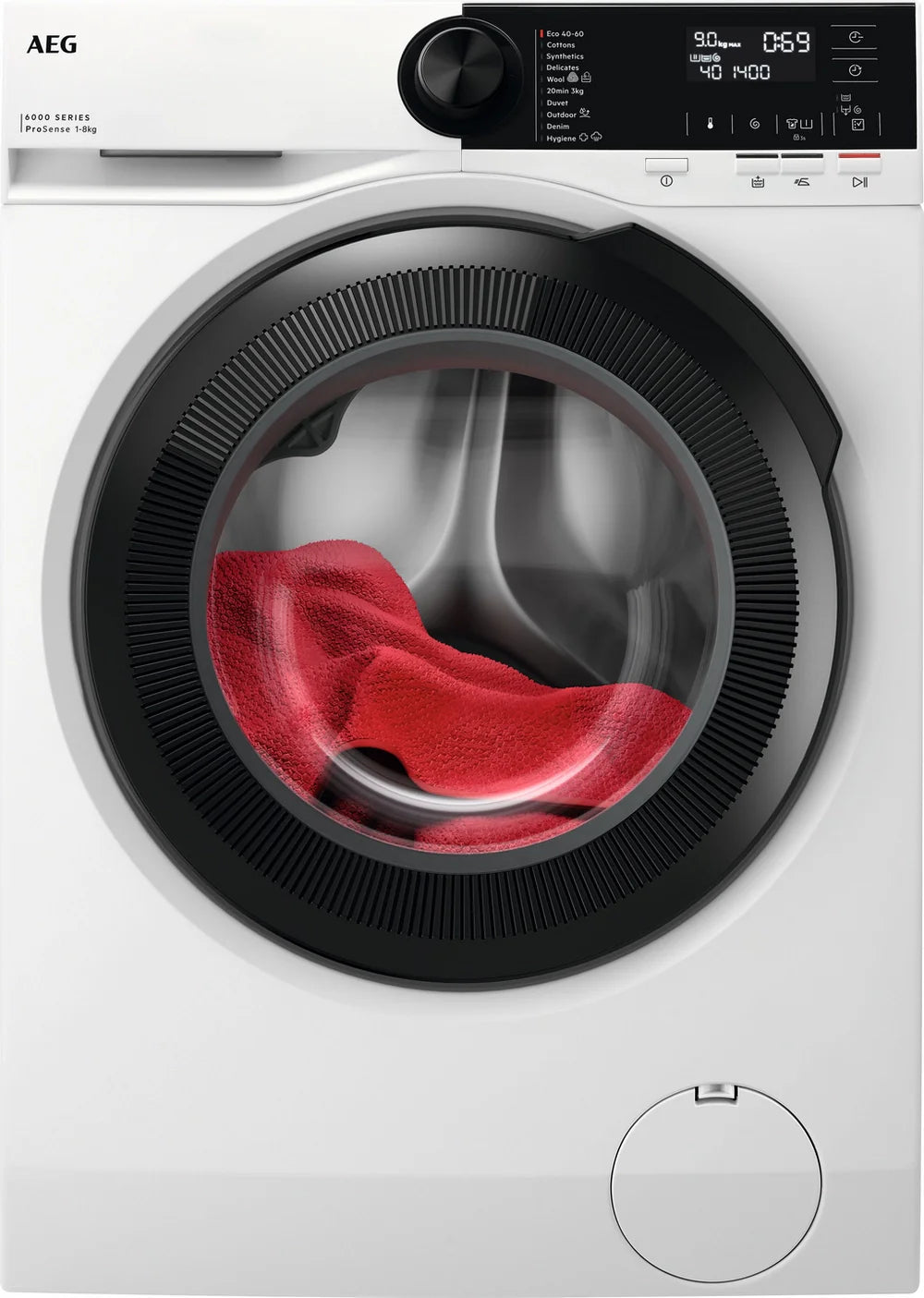 aeg-lfr62844b-8kg-1400-spin-freestanding-washing-machine-white-1169571657 AEG LFR62844B 8kg 1400 Spin Freestanding Washing Machine White - Image 1