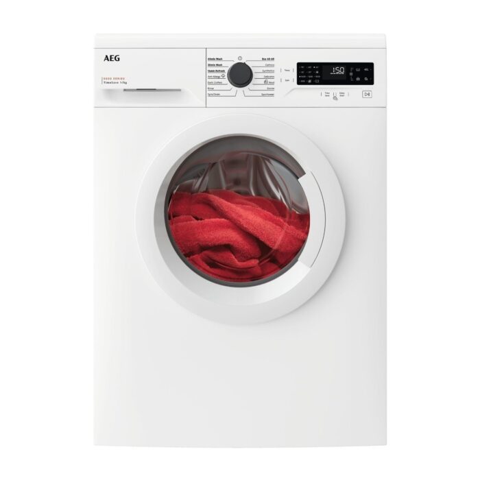 AEG LFX50744B Series 5000 7 kg 1400 rpm Washing Machine White - Image 1