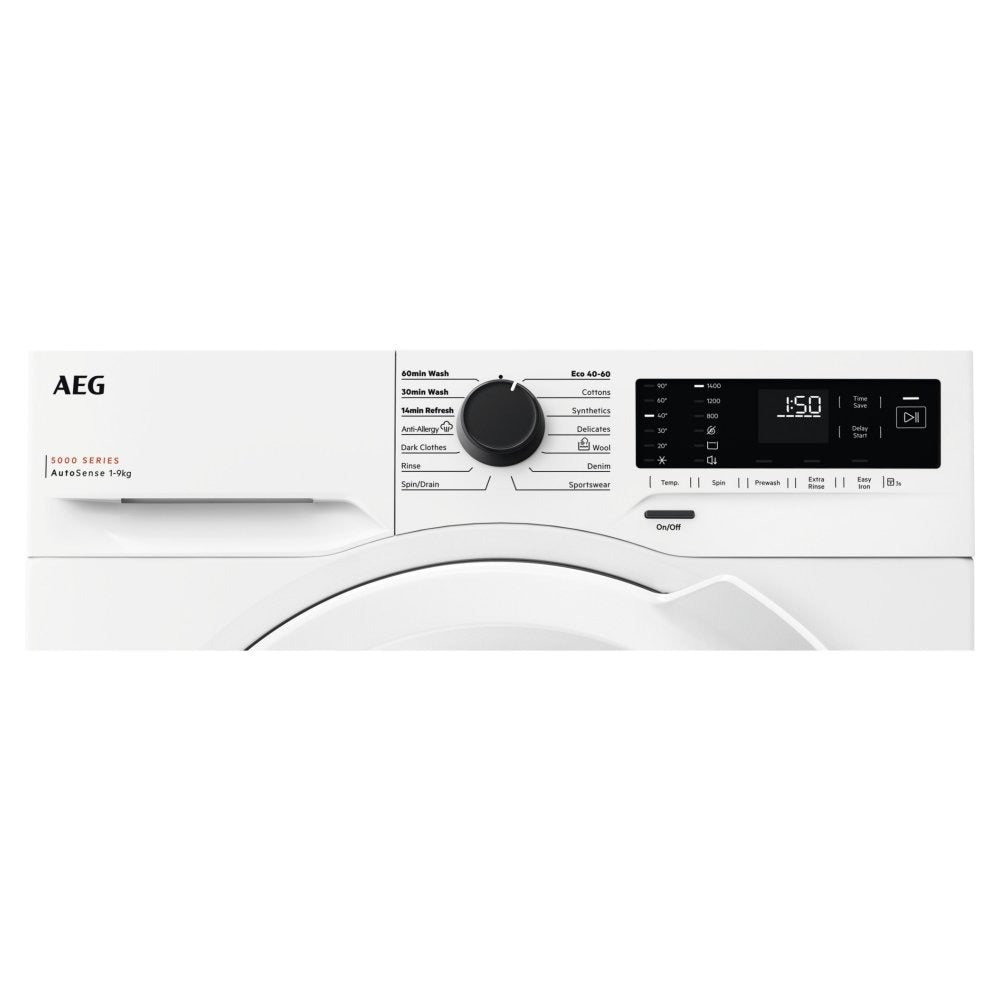 aeg-lfx50942b-series-5000-9-kg-1400-spin-washing-machine-white-1152496129 AEG LFX50942B Series 5000 9 kg 1400 Spin Washing Machine White - Image 2