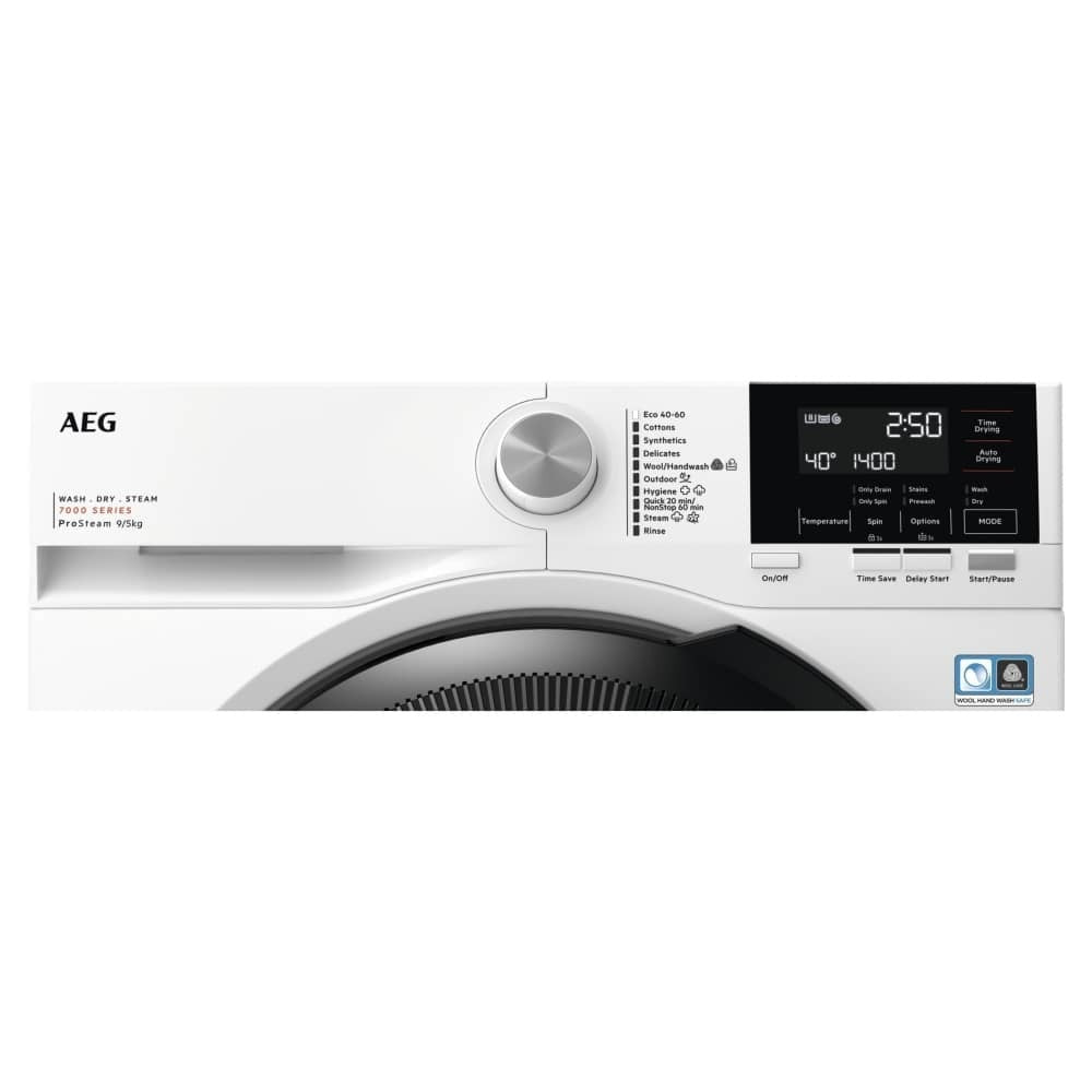 aeg-lwr7195m4b-series-7000-prosteam-9-5kg-1400-spin-washer-dryer-white-1154914659 AEG LWR7195M4B Series 7000 ProSteam 9+5kg 1400 Spin Washer Dryer White - Image 2