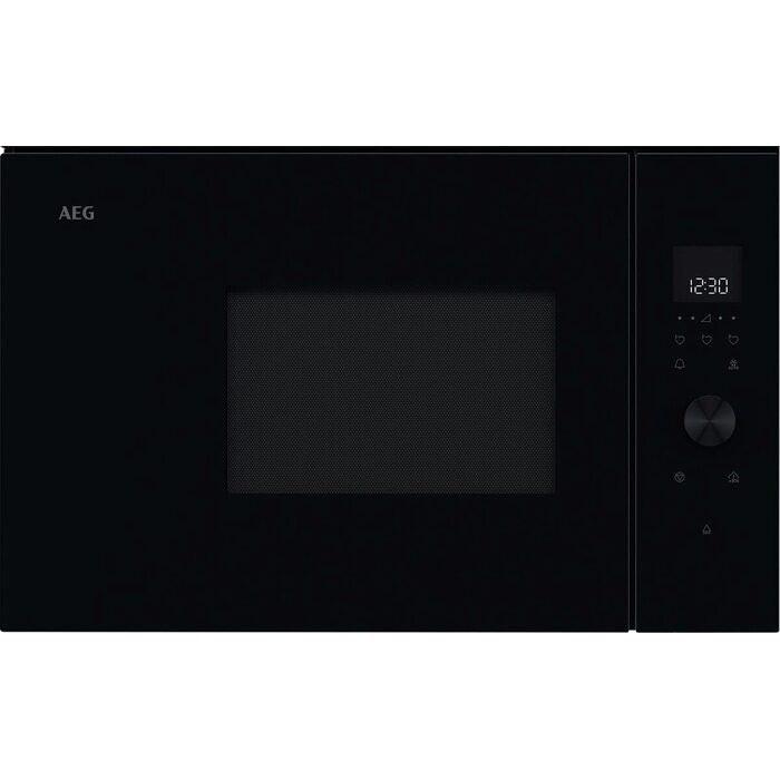 aeg-ob6sm171db-17l-built-in-microwave-oven-black-1155940502 AEG OB6SM171DB 17L Built In Microwave Oven Black - Image 1