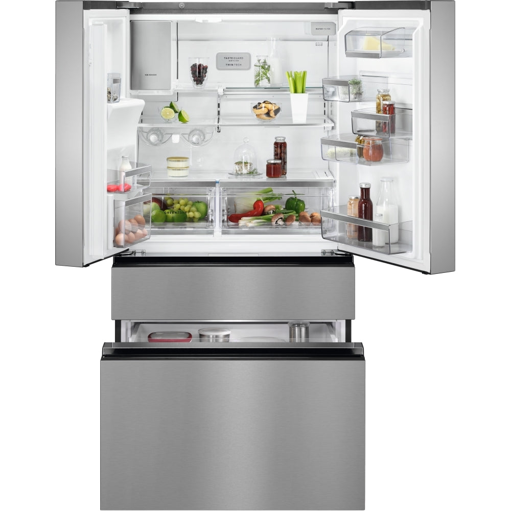 aeg-rmb954e9vx-series-9000-freestanding-plumbed-in-american-fridge-freezer-stainless-steel-1146200824 AEG RMB954E9VX Series 9000 Freestanding Plumbed-In American Fridge Freezer Stainless Steel - Image 2