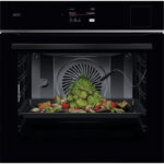 AEG TP8SB731AB Electric Built in Single Oven with Touch Controls Black