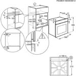 AEG TR6PB521SB Electric Built in Single Oven with Retractable Dials Black - Image 13