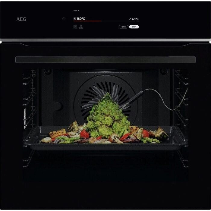 aeg-tt9pb831ab-electric-built-in-single-oven-with-touch-controls-black-1154828284 AEG TT9PB831AB Electric Built in Single Oven with Touch Controls Black - Image 1