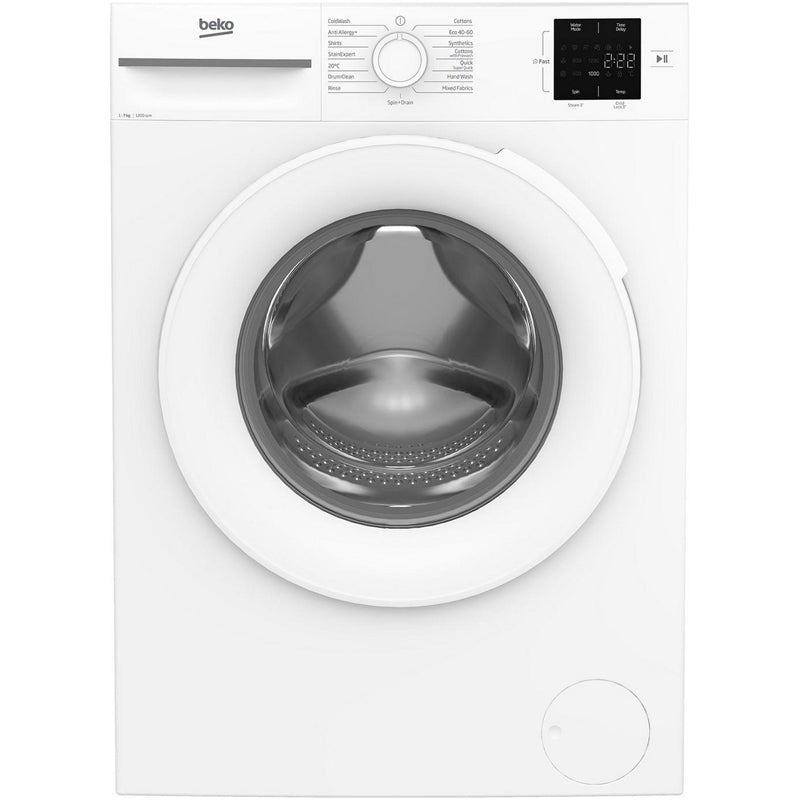 beko-bm1wu3721w-7kg-1200-spin-washing-machine-white-1082388548 Beko BM1WU3721W 7kg 1200 Spin Washing Machine White - Image 1