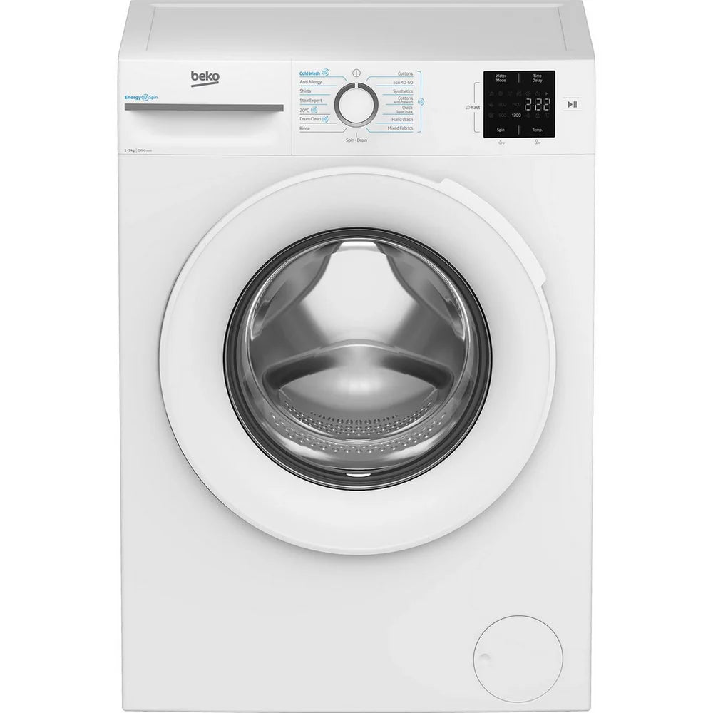beko-bm3wt3941w-9kg-1400-spin-freestanding-washing-machine-white-1170448489 Beko BM3WT3941W 9kg 1400 Spin Freestanding Washing Machine White - Image 1