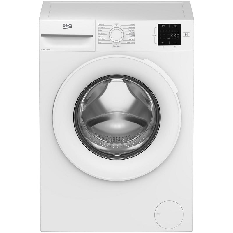 beko-bmn3wt3821w-8kg-1200-spin-washing-machine-white-1082388603 Beko BMN3WT3821W 8kg 1200 Spin Washing Machine White - Image 1