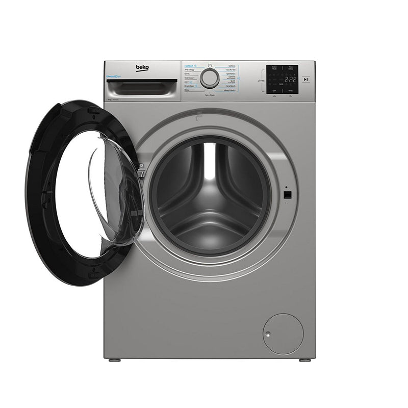 beko-bmn3wt3841s-8kg-1400-spin-washing-machine-silver-silver-1082388661 Beko BMN3WT3841S 8kg 1400 Spin Washing Machine Silver - Image 2