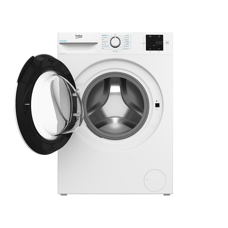 beko-bmn3wt3841w-8kg-1400-spin-washing-machine-white-white-1082388669 Beko BMN3WT3841W 8kg 1400 Spin Washing Machine White - Image 2