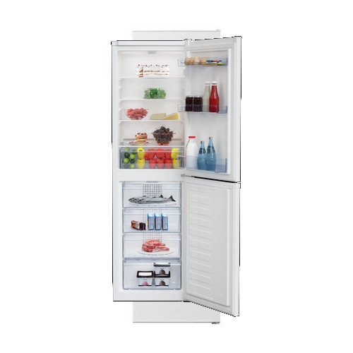 beko-ccfm3582w-54cm-frost-free-fridge-freezer-white-white-1082388703 Beko CCFM3582W 54cm Frost Free Fridge Freezer White - Image 2